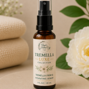 Tremella Firm & Hydrating Serum with Tremella Mushroom, peptides, and ceramides to firm, plump, and deeply hydrate mature skin.