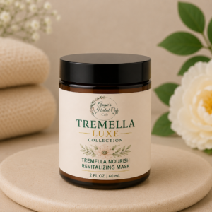 Tremella Nourish Revitalizing Mask with Tremella Mushroom deeply hydrates, revitalizes, and renews mature skin.